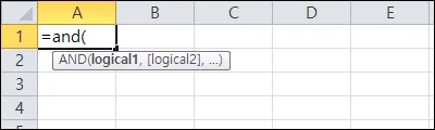 엑셀 and 함수 기본 수식 구조